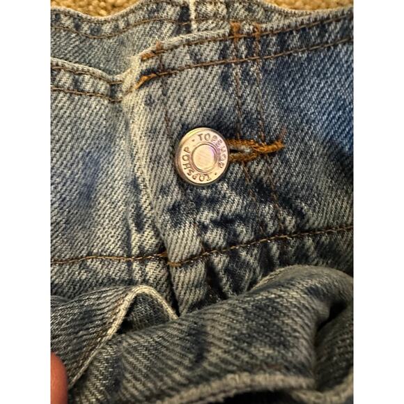 Topshop Paperbag High Waisted Belted Mom Jeans Size W26 L30 90s/Y2KDenim Retro - Picture 13 of 13